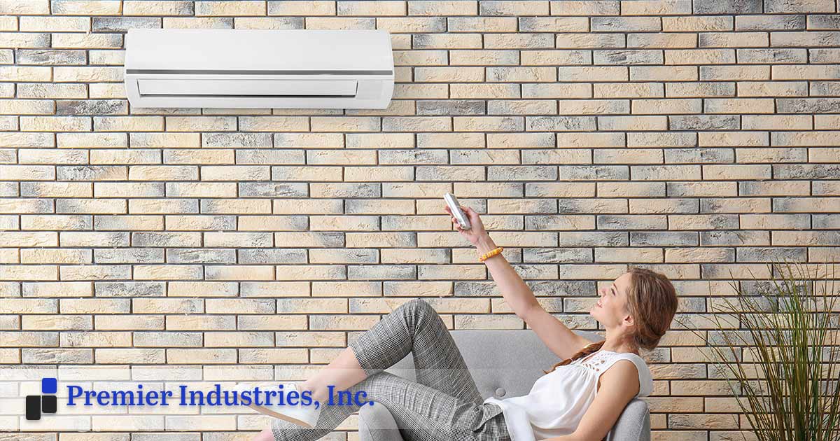 Woman comparing Evaporative-Cooler-VS-Air-Conditioner cooling system