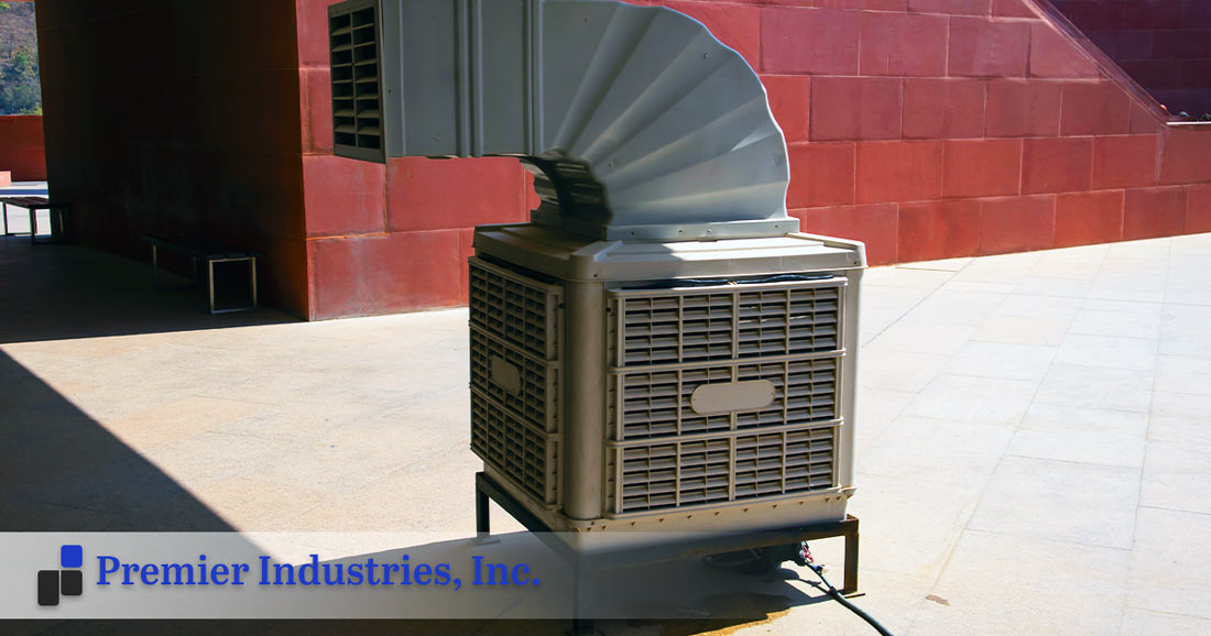 Evaporative air hot sale cooler ducting