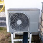 Outdoor evaporative cooler